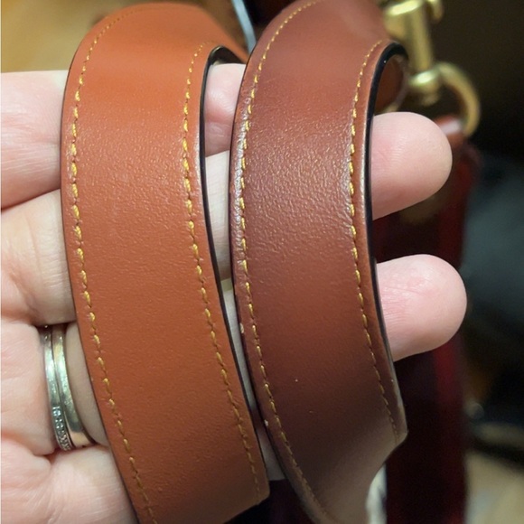 Coach Field Tote Crossbody Signature Canvas Horse & Carriage Bag Tan Truffle - Picture 2 of 12